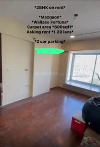 Hall Image of 925 Sq.ft 2 BHK Apartment / Flat for rent in Atul Wallace Fortuna, Mazgaon Mumbai for Rs. 120000