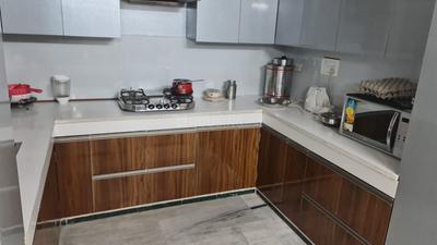 Kitchen Image of 2200 Sq.ft 4 BHK Apartment / Flat for sale in Sant Sundar Das Apartments, Sector 12 Dwarka New Delhi for Rs. 37000000