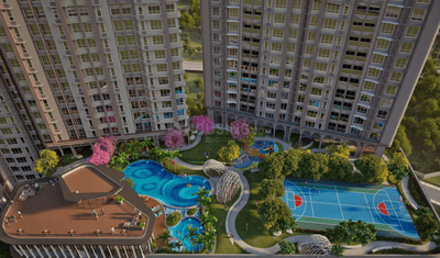 Image of 950 Sq.ft 3 BHK Apartment / Flat for sale in Thane West, Thane for Rs. 27000000