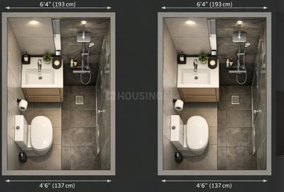 Bathroom Image of 977 Sq.ft 2 BHK Apartment / Flat for sale in Korattur Chennai for Rs. 11724000
