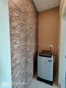 Kitchen Image of 639 Sq.ft 1 BHK Apartment / Flat for rent in Emami Tejomaya, Navalur Chennai for Rs. 27000