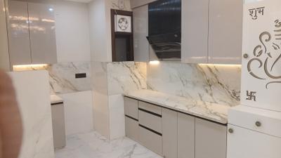 Kitchen Image of 1000 Sq.ft 3 BHK Apartment / Flat for sale in Dass Real Estate Dass Floor, Mahavir Enclave New Delhi for Rs. 9000000