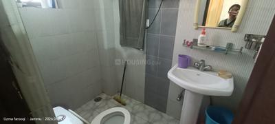 Bathroom Image of 1200 Sq.ft 2 BHK Apartment / Flat for rent in Sunjwan Jammu for Rs. 25000