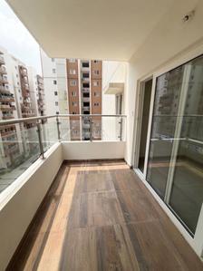 Balcony Image of 2240 Sq.ft 3 BHK Apartment / Flat for rent in Lansum El Dorado, Narsingi Hyderabad for Rs. 73000
