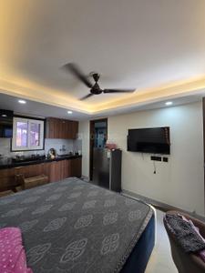Bedroom Image of 1050 Sq.ft 1 RK Independent House for rent in HUDA Plot Sector 42, Sector 42 Gurgaon for Rs. 25000