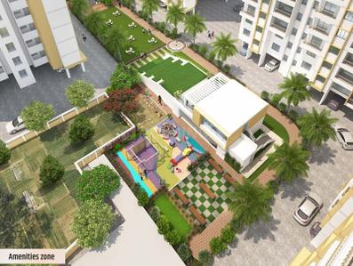 Image of 873 Sq.ft 2 BHK Apartment / Flat for sale in Abhimaan Vishwa, Chikhali, Pune for Rs. 4600000