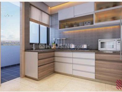 Kitchen Image of 1025 Sq.ft 2 BHK Apartment / Flat for sale in Sukhwani Hermosa Casa, Mundhwa Pune for Rs. 9900000