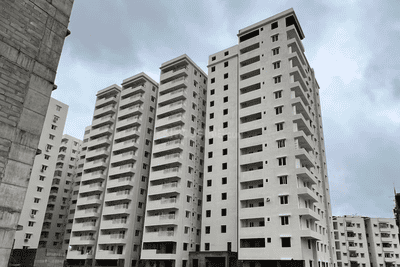 Image of 1760 Sq.ft 3 BHK Apartment / Flat for sale in Vazhraa Prathik, Nizampet, Hyderabad for Rs. 14500000