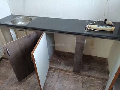 Kitchen Image of 600 Sq.ft 1 RK Builder Floor for rent in Jivrajpark Ahmedabad for Rs. 12000