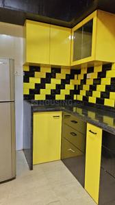 Kitchen Image of 1100 Sq.ft 2 BHK Apartment / Flat for rent in Om Cygnus, Ulwe Navi Mumbai for Rs. 45000