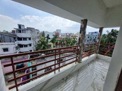 Balcony Image of 1250 Sq.ft 3 BHK Apartment / Flat for sale in Rajarhat Kolkata for Rs. 5800000