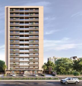 Image of 1116 Sq.ft 3 BHK Apartment / Flat for sale in Pushkar Royal, Zundal, Ahmedabad for Rs. 6867500