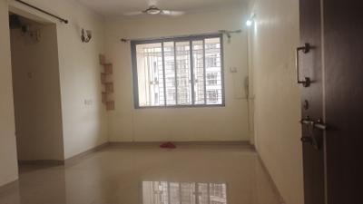 Living Room Image of 600 Sq.ft 1 BHK Apartment / Flat for rent in Vihang Valley, Kasarvadavali Thane for Rs. 14300