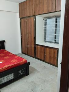 Bedroom Image of 500 Sq.ft 1 BHK Builder Floor for rent in Kondapur Hyderabad for Rs. 24000