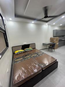 Bedroom Image of 150 Sq.ft 1 RK Builder Floor for rent in Rajouri Garden New Delhi for Rs. 25000