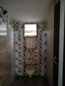 Common Bathroom Image of 780 Sq.ft 2 BHK Apartment / Flat for rent in Cosmos 27 GBR, Kasarvadavali Thane for Rs. 25999