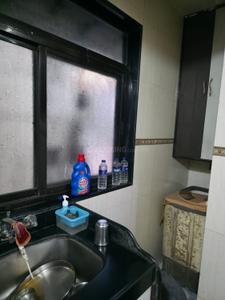 Kitchen Image of 610 Sq.ft 1 BHK Apartment / Flat for sale in Kopar Khairane Navi Mumbai for Rs. 7500000
