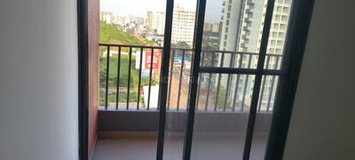 Balcony Image of 1100 Sq.ft 3 BHK Apartment / Flat for rent in Shruti Radhe Windsun, Charholi Budruk Pune for Rs. 23000
