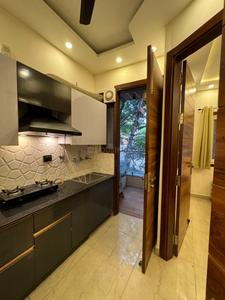 Kitchen Image of 890 Sq.ft 2 BHK Builder Floor for rent in Rajouri Garden New Delhi for Rs. 32000