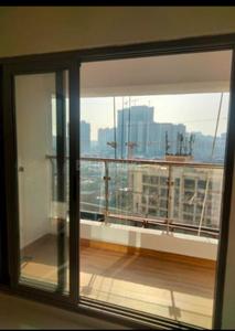 Balcony Image of 1250 Sq.ft 3 BHK Apartment / Flat for rent in Siddha Seabrook, Kandivali West Mumbai for Rs. 80000