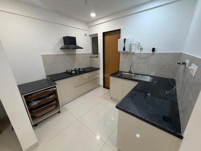Kitchen Image of 1040 Sq.ft 3 BHK Duplex for rent in Gera Planet Of Joy IV, Upper Kharadi Pune for Rs. 43000