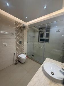 Bathroom Image of 1800 Sq.ft 3 BHK Builder Floor for sale in Jangpura New Delhi for Rs. 75000000