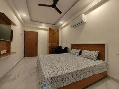 Bedroom Image of 900 Sq.ft 1 RK Apartment / Flat for rent in Jagatpura Jaipur for Rs. 15500