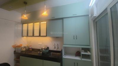Kitchen Image of 1000 Sq.ft 3 BHK Apartment / Flat for rent in Akurdi Pune for Rs. 42000