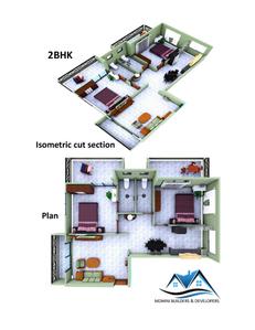 Image of 1542 Sq.ft 2 BHK Apartment / Flat for sale in Candola, Goa for Rs. 4799000