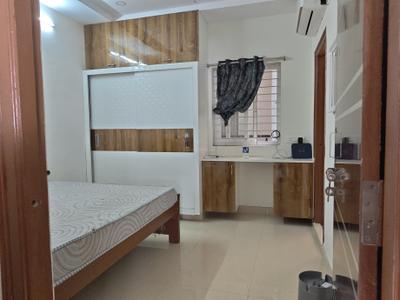 Bedroom Image of 658 Sq.ft 1 BHK Apartment / Flat for rent in Kondapur Hyderabad for Rs. 28000