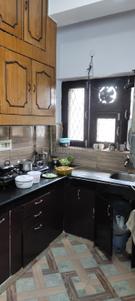 Kitchen Image of 800 Sq.ft 2 BHK Builder Floor for sale in Surya Nagar Ghaziabad for Rs. 4700000