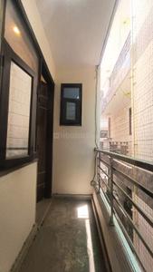 Balcony Image of 850 Sq.ft 3 BHK Builder Floor for rent in Dabri New Delhi for Rs. 25000