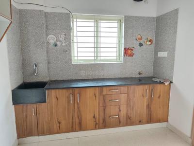 Kitchen Image of 700 Sq.ft 1 BHK Builder Floor for rent in Kaggadasapura Bengaluru for Rs. 22000