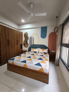 Bedroom Image of 3600 Sq.ft 4 BHK Apartment / Flat for rent in Adani La Marina, Shantigram Ahmedabad for Rs. 130000