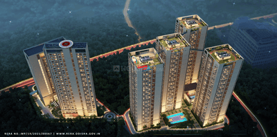 Image of 1780 Sq.ft 3 BHK Apartment / Flat for sale in DN Pallaciya, Patia, Bhubaneswar for Rs. 20400000