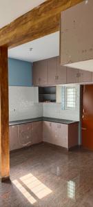 Kitchen Image of 1100 Sq.ft 2 BHK Builder Floor for rent in Battarahalli Bengaluru for Rs. 30000