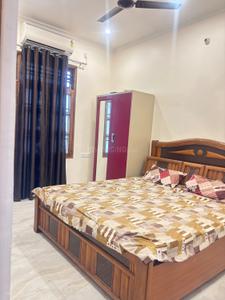 Bedroom Image of 1200 Sq.ft 1 BHK Independent House for rent in Vrindavan Yojana Lucknow for Rs. 20000