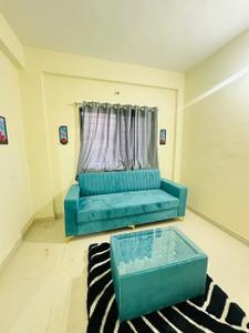 Balcony Image of 599 Sq.ft 1 BHK Apartment / Flat for rent in Wadgaon Sheri Pune for Rs. 22000