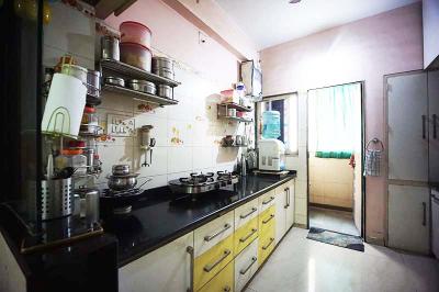 Kitchen Image of 1890 Sq.ft 3 BHK Apartment / Flat for sale in Gurukul Ahmedabad for Rs. 12800000