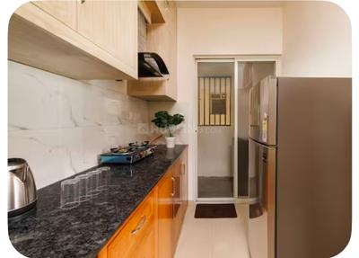 Kitchen Image of 910 Sq.ft 2 BHK Apartment / Flat for rent in Pride Sunrise Phase 2, Bukkasagara Bengaluru for Rs. 42900