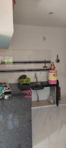 Kitchen Image of 925 Sq.ft 2 BHK Independent House for rent in Prayosha Earth, Karadva Surat for Rs. 11000