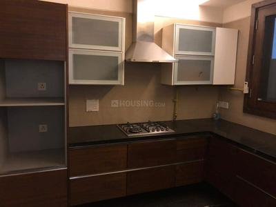 Kitchen Image of 1800 Sq.ft 2 BHK Builder Floor for rent in Sarvapriya Vihar New Delhi for Rs. 90000