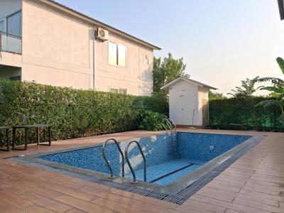 Swimming Pool Image of 1650 Sq.ft 3 BHK Villa for sale in Dkrrish Alaska Farms, Nagli Bahrampur Noida for Rs. 16500000