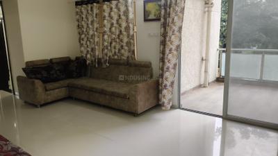 Living Room Image of 1200 Sq.ft 2 BHK Apartment / Flat for rent in Jhamtani Ace Augusta, Hinjawadi Phase 2 Pune for Rs. 30000