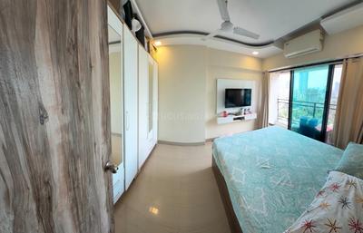 Bedroom Image of 550 Sq.ft 1 BHK Apartment / Flat for rent in Lower Parel Mumbai for Rs. 64000