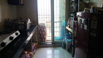 Kitchen Image of 800 Sq.ft 1.5 BHK Apartment / Flat for sale in Gajra Bhoomi Gardenia 1, Kalamboli Navi Mumbai for Rs. 7500000