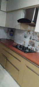 Kitchen Image of 800 Sq.ft 2 BHK Apartment / Flat for rent in Bharat Apartments, Sector 16B Dwarka New Delhi for Rs. 25000