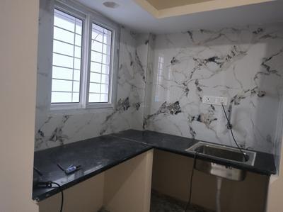 Kitchen Image of 450 Sq.ft 1 RK Independent House for rent in Nagavara Bengaluru for Rs. 11000