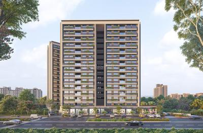 Image of 2394 Sq.ft 3 BHK Apartment / Flat for sale in Sargasan, Gandhinagar for Rs. 11040000