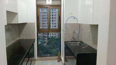 Kitchen Image of 577 Sq.ft 1.5 BHK Apartment / Flat for sale in Runwal Bliss, Kanjurmarg East Mumbai for Rs. 14500000